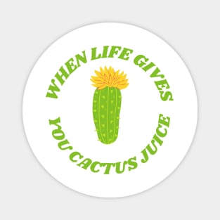 Cactus Juice Magnet